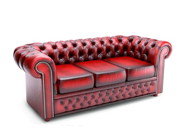 Red Chesterfield Sofa